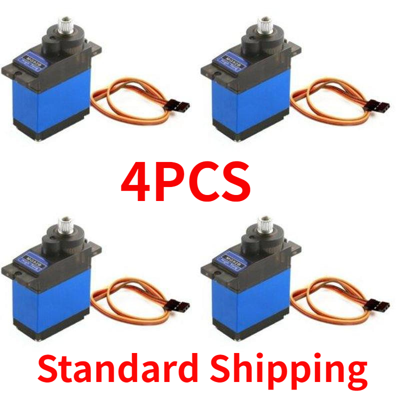 Rc Helicopter Servo - 4PCS MG92B 13.8g 3.5KG Torque Metal