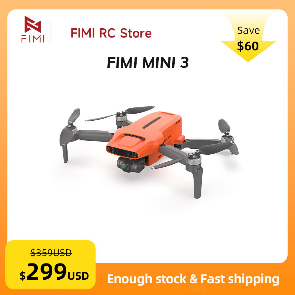 Rc Helicopter Case - FIMI MINI 3 Camere Drone 4K