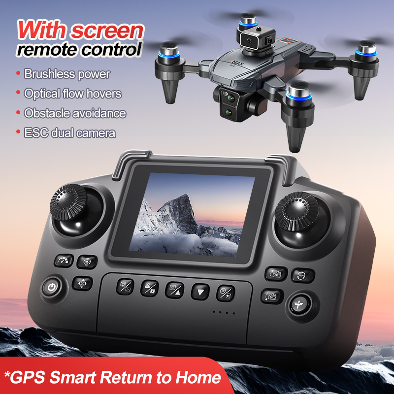 GPS RC Drone With Screen 4K Pr - огляд і ціна Rc Helicopter Electric
