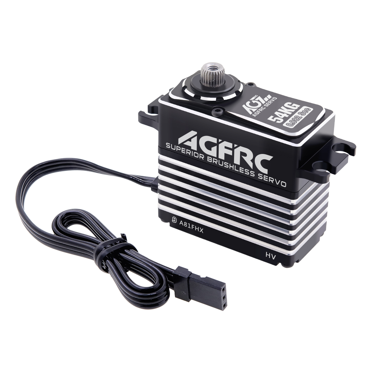 AGFRC A81FHX 54KG HV 4-Pole Br - огляд і ціна Rc Helicopter Motor