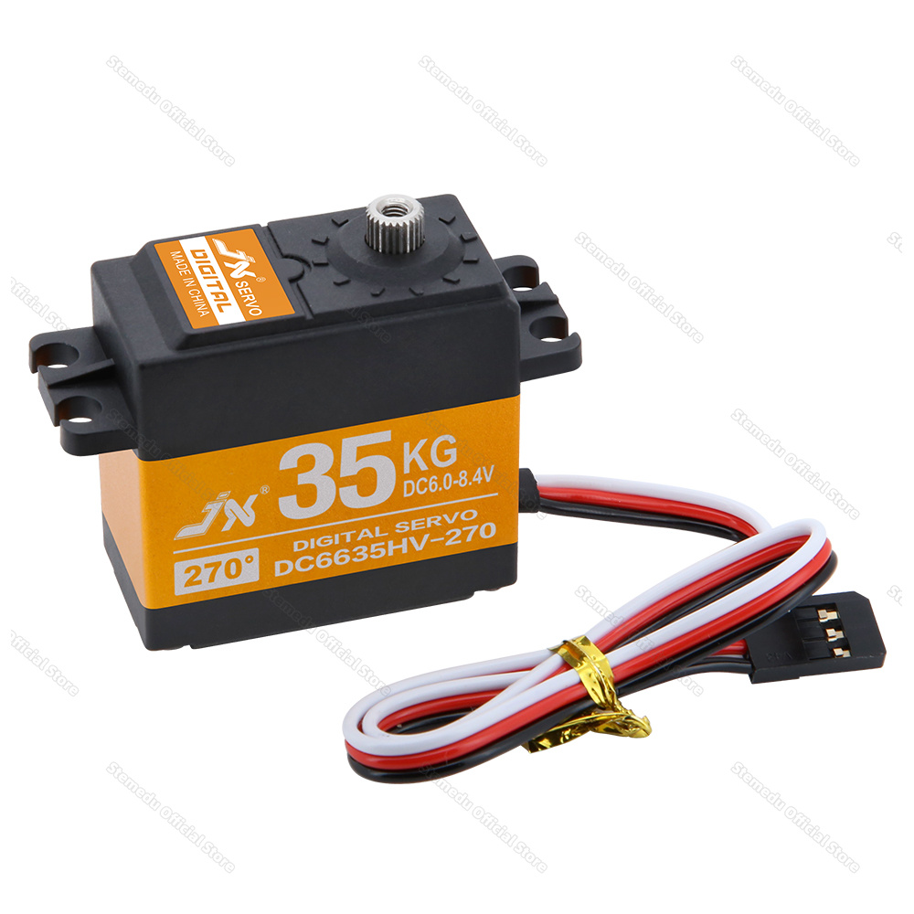 JX Servo DC6635HV 35KG Torque  - огляд і ціна Rc Helicopter Motor